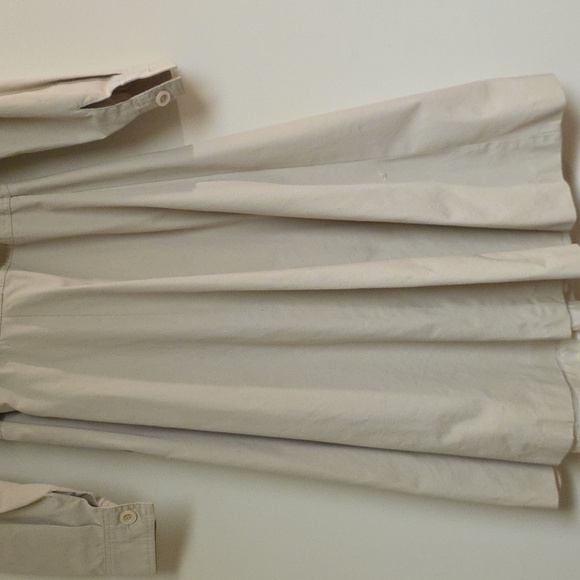 Women's Beige Trench Coat #51 - Picture 6 of 8